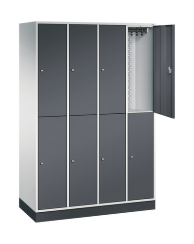 C+P Dubbele garderobekast Intro, vakbreedte 260 mm