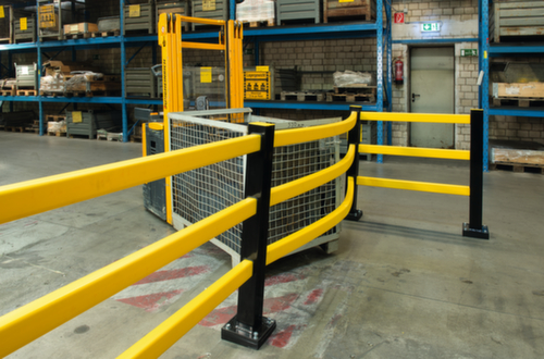 Moravia Dwarsbalk BLACK BULL voor aanrijdbeveiligingsrail, dwarsbalk, lengte 1500 mm