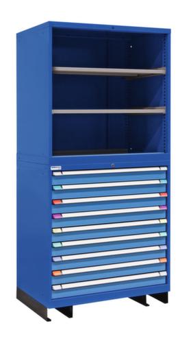 Thurmetall Modulair kastsysteem Modul 2, 9 lade(n), duifblauw/lichtblauw