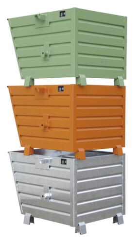 Bauer Kiepbak met dichte wanden van plaatstaal