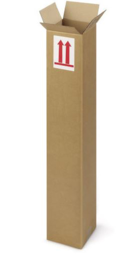 Lange vouwdoos 1-golf met opening aan kopzijde