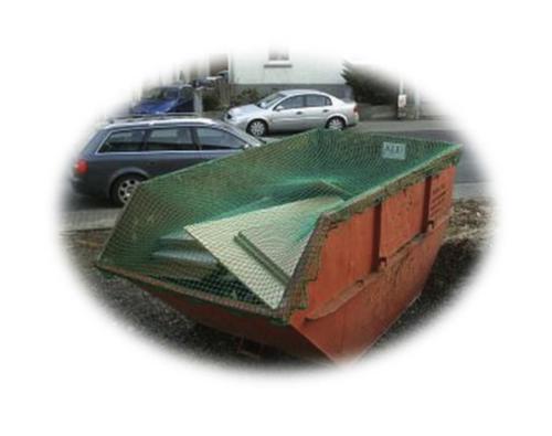 Schake Afdeknet voor aanhangwagen en trekwagen