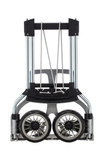 RuXXac in-/uitklapbare aluminium zakkensteekwagen Cross, draagvermogen 100 kg, polymeer banden