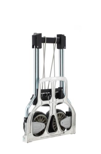 RuXXac in-/uitklapbare aluminium zakkensteekwagen Cross, draagvermogen 100 kg, polymeer banden