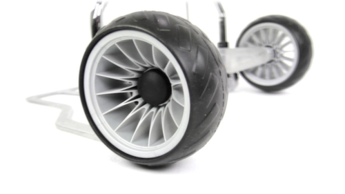 RuXXac in-/uitklapbare aluminium zakkensteekwagen Cross, draagvermogen 100 kg, polymeer banden