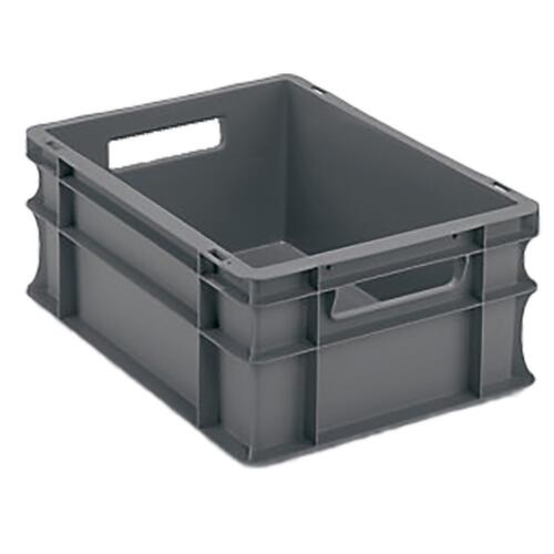 Euronorm-stapelbak ongeacht het merk te combineren, grijs, inhoud 15 l