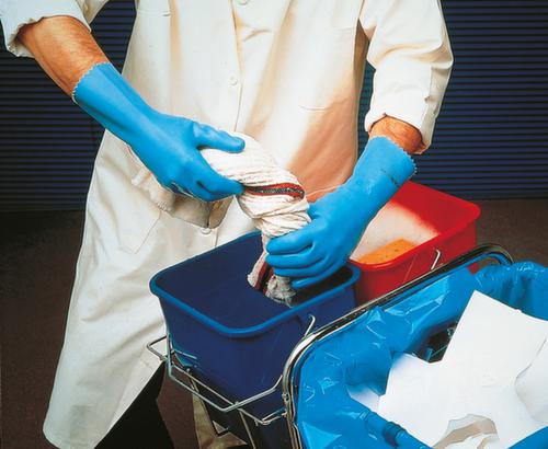 Chemicaliënbestendige handschoenen Jersette, latex, maat 7 - 7,5