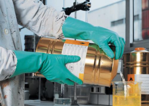 Chemicaliënbestendige handschoenen Stansolv, nitril, maat 9