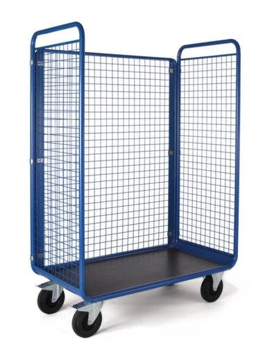 Rolcontainer met draadgaaswanden, draagvermogen 500 kg, lengte x breedte 1300 x 676 mm