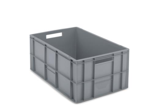 Euronorm-stapelbak ongeacht het merk te combineren, grijs, inhoud 52 l