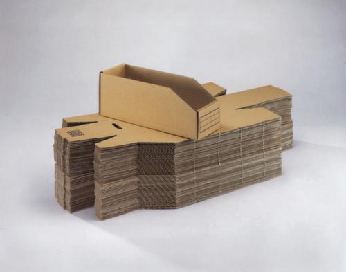 Kartonnen stellingbak