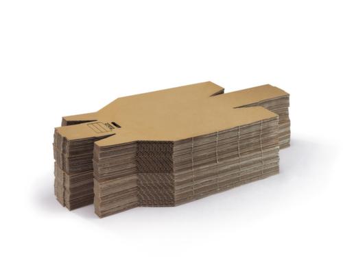 Kartonnen stellingbak