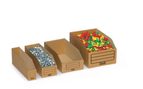 Kartonnen stellingbak