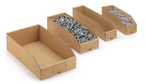 Kartonnen stellingbak