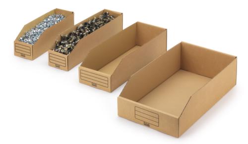 Kartonnen stellingbak