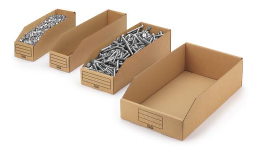 Kartonnen stellingbak