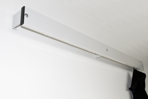 Sypro Hakenlijst, met jashaak, RAL7035 lichtgrijs