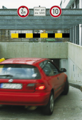 Moravia Hoogtebegrenzer MORION van aluminium, lengte 2000 mm