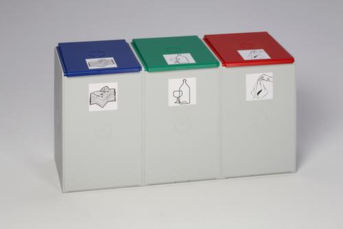 VAR Afvalverzamelbox, 3 x 60 l