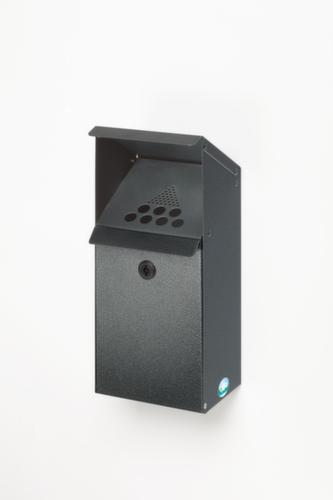 VAR Asbak met schuin dak, antraciet