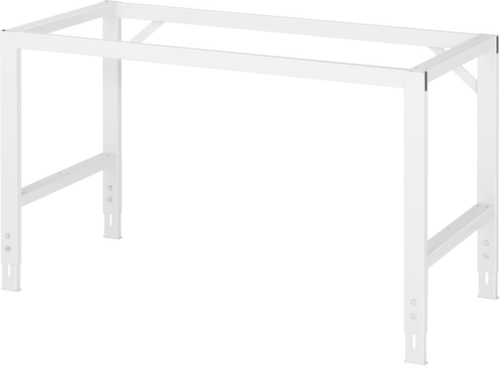 RAU In hoogte verstelbare werkbank Tom, RAL7035 lichtgrijs