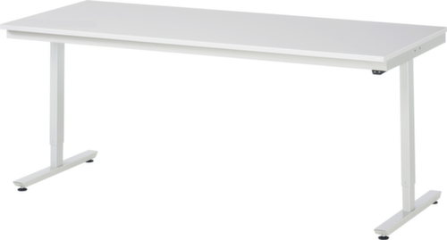 RAU Elektrisch in hoogte verstelbare werkbank adlatus 150, RAL7035 lichtgrijs