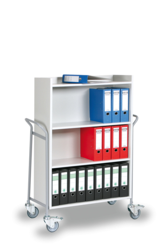 Ordnerwagen, draagvermogen 150 kg, 4 etages