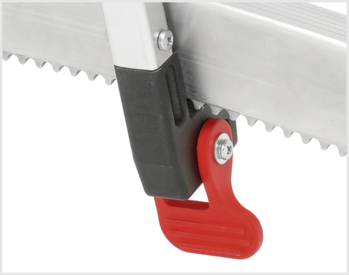 Hymer Multifunctionele ladder met Smart-Base®-traverse, 3 x 8 sporten met antislipprofiel