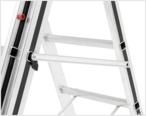 Hymer Multifunctionele ladder met Smart-Base®-traverse, 3 x 8 sporten met antislipprofiel