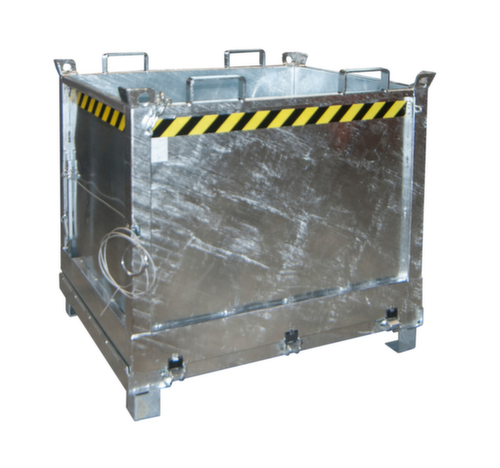 Bauer 3-voudig stapelbare bodemklepcontainer tot 2 m³