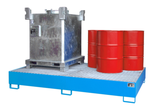 Bauer Opvangbak voor IBC, voor 2 x IBC / 10 x 200 liter vaten