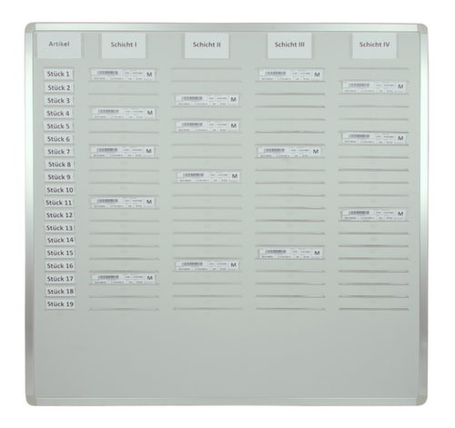 EICHNER Planningsbord Orga-Easy, lichtgrijs