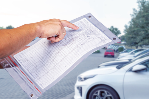 EICHNER Insteekhoes, DIN A4, voor de bevestiging met magneet