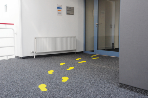 EICHNER Antislip symboolsticker, voet, wit