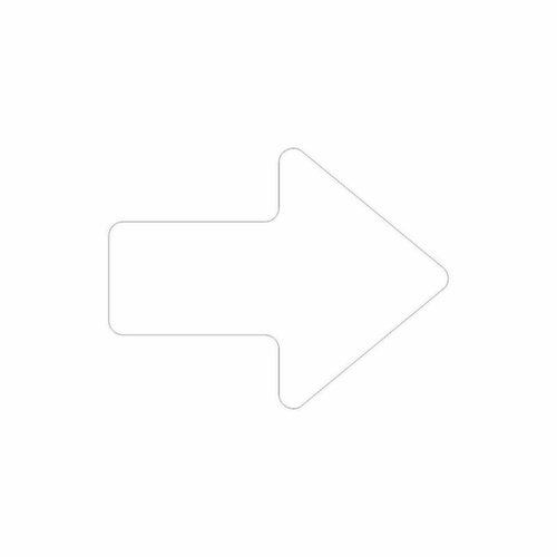 EICHNER Antislip symboolsticker, Pijl, wit