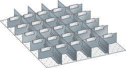 LISTA Indelingsmateriaal 564 mm