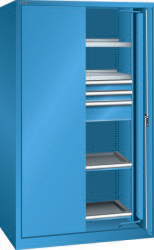 LISTA Zwaarlastkast met draaischuifdeuren, breedte 1146 mm