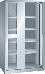 LISTA Zwaarlastkast met draaischuifdeuren, breedte 1146 mm