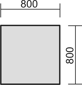 Gera In hoogte verstelbaar bureau Milano met 4-voetonderstel