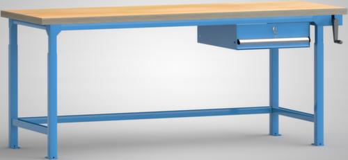 KLW Lutz In hoogte verstelbare werkbank met laden, 1 lade