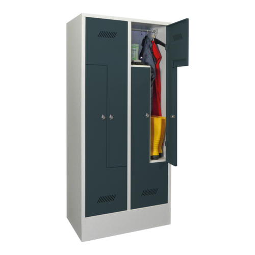 PAVOY Z-garderobekast Basis met 4 vakken, vakbreedte 400 mm