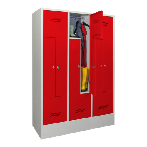 PAVOY Z-garderobekast Basis met 6 vakken, vakbreedte 400 mm