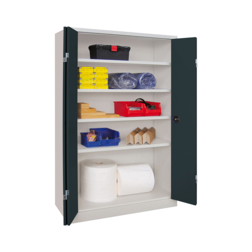 PAVOY Vouwdeurkast met grote capaciteit Basis van staal