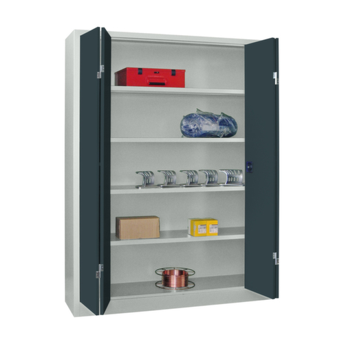 PAVOY Vouwdeurkast met grote capaciteit Basis van staal