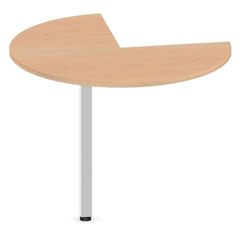 Nowy Styl Ronde aanbouwtafel E10 voor bureau