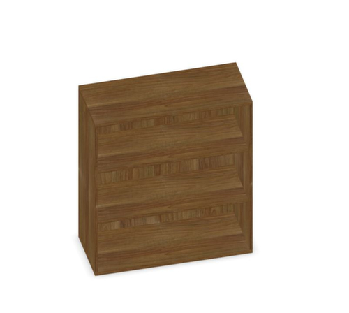 Gera Kantoorstelling Pro met achterwand, breedte 1000 mm, 3 OH