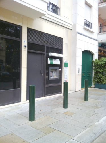 PROCITY Aanrijdpaal, hoogte 1264 mm, om in te betonneren