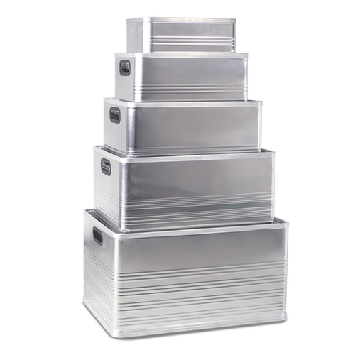 Set aluminium transportbakken