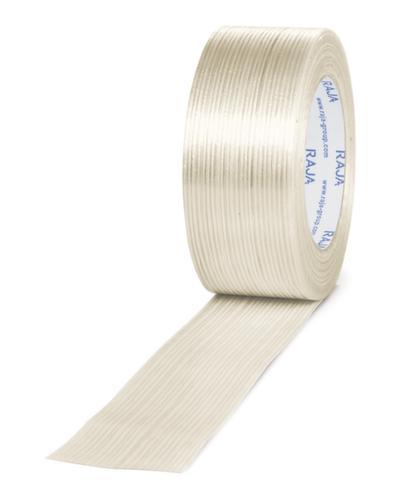 Filamenttape in de lengte versterkt, lengte x breedte 50 m x 50 mm