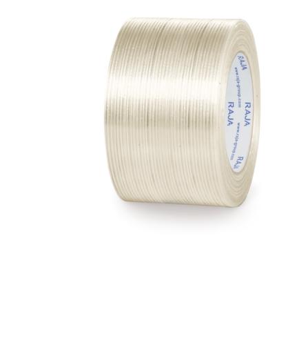 Filamenttape in de lengte versterkt, lengte x breedte 50 m x 75 mm